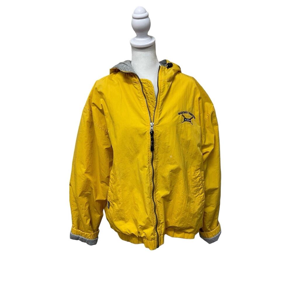 Gear For Sports Men's Raincoat, Warm Lining, Martha’s Vinyard Logo - Size M